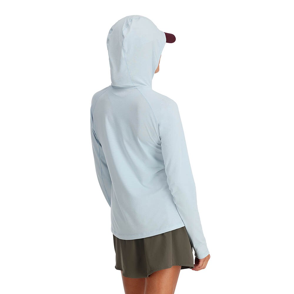 Simms Glades Hoody Women's in Steel Blue Heather